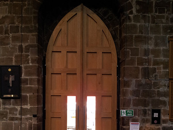 St Marks Oak Church Doors